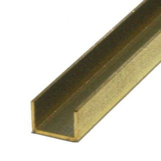 Details about / K/&S Solid Brass C Channel 3 Pieces Packs 12/" Long 3//16/" wide x 1//8/" Side #9886