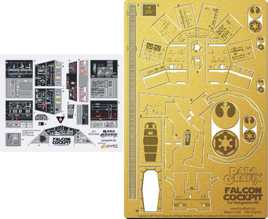 DeAgostini Millennium Falcon Cockpit Photo-Etch & Decal Set