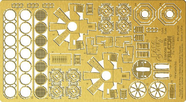   MILLENNIUM PLAQUETTEセット Bandai The Force Awakens Millennium Falcon Photo-Etch Set 1/144