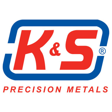 K+S 1mm x 300mm Round Brass Tube .225mm Wall (4) )K+S9830