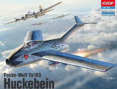 プラモデル完成機　1/48　フォッケウルフTA183　Huckebein Amazon.com: Academy 1:48 - Focke Wulf Ta-183 Huckebein