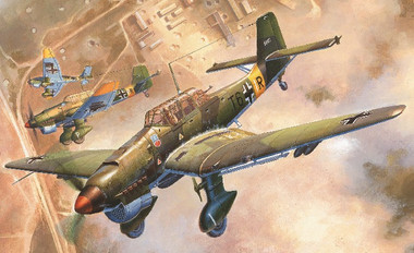 トランペッター 1/32 Ju 87B-2 Trumpeter 1/32 Ju-87B-2 Stuka, by Tom Cleaver