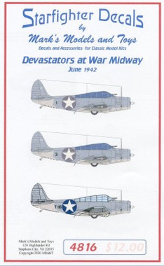 TBD-1 デバステーター VT-8 ミッドウェイ1942 (プラモデル