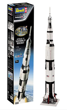 Apollo 11 Saturn V Rocket 50th Anniversary (w/Paint and Glue) 1/96 Revell  Germany