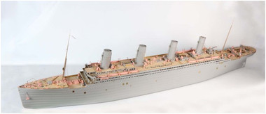 TASCHEN TITANIC 1／200モデル ペーパークラフト タイタニック紙模型