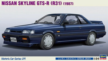 1987 Nissan Skyline GTS-R (R31) 2-Door Car 1/24 Hasegawa