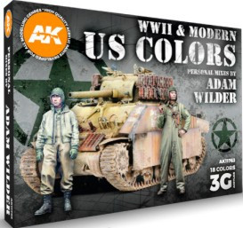 AK Interactive: Signature Set - Adam Wilder 3G WWII and Modern