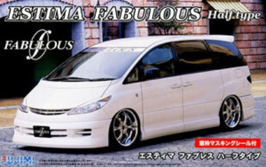 Toyota Estima Fabulous Half Type Minivan 1/24 Fujimi