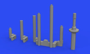 P-38F/G Gun Barrels for TAM (Resin) 1/48 Eduard