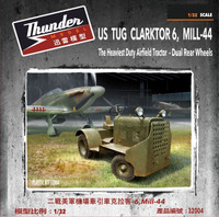 US Tug Clarktor 6 Mill44 Heavy Duty Airfield Tow Tractor 1/32 Thunder Model