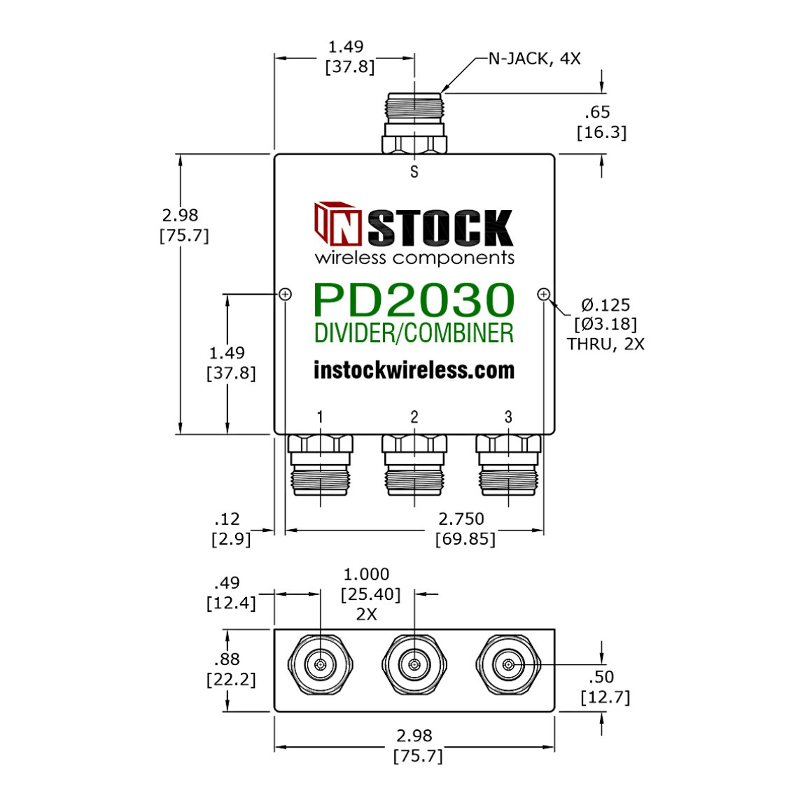3-Way WiFi Signal Splitter & Power Divider – Boosts 3G/GSM/CDMA For Better Connectivity
