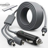 STARBEAM Starlink Mini 3-in-1 Car Charger + DC + USB-C 3m Power Cord