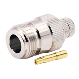 N Female Connector for L-400 Coaxial Cable