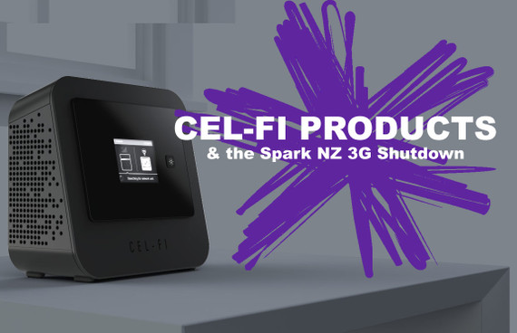 Spark 3G Shutdown & Cel-Fi Products