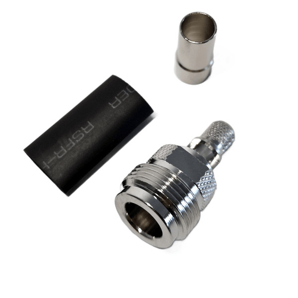N Female Connector for L-240 Coaxial Cable