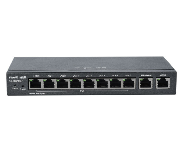 Ruijie Reyee RG-EG210G-P 10-Port Managed PoE+ Router