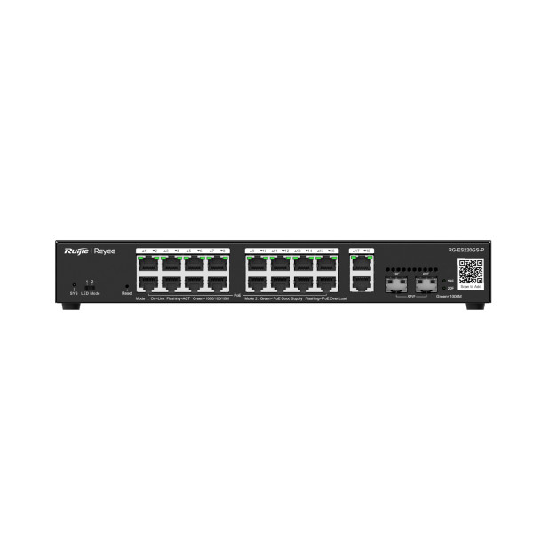 Ruijie Reyee RG-ES220GS-P 20-Port Gigabit Smart Cloud Managed PoE Switch