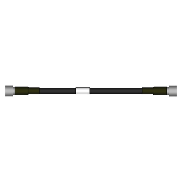 CommScope RSJ4-50 1/2" SureFlex Jumper Cable with interface types N Male and N Male, 1m CommScope RSJ4-50 1/2" SureFlex Jumper Cable with interface types N Male and N Male, 1m