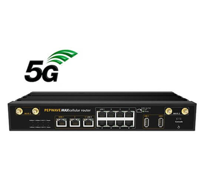 Peplink MAX HD2 MBX 5G - includes 1 year EssentialCare