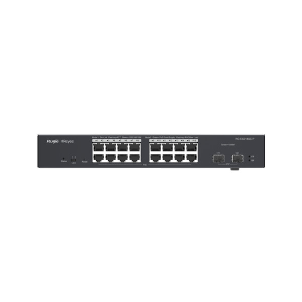 Ruijie Reyee RG-ES218GC-P 18-Port Managed PoE+ Switch