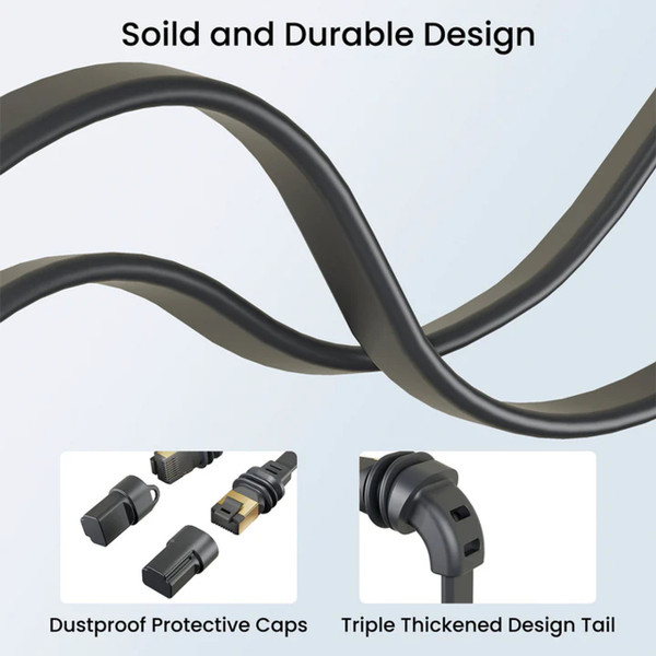 STARBEAM Starlink Gen3 Ethernet Cable Flat 10m