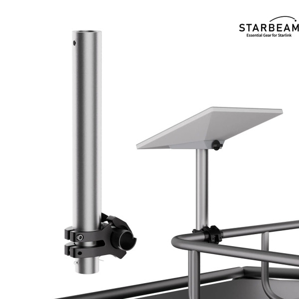 STARBEAM Starlink Mini Pole Clamp with Pole Extension