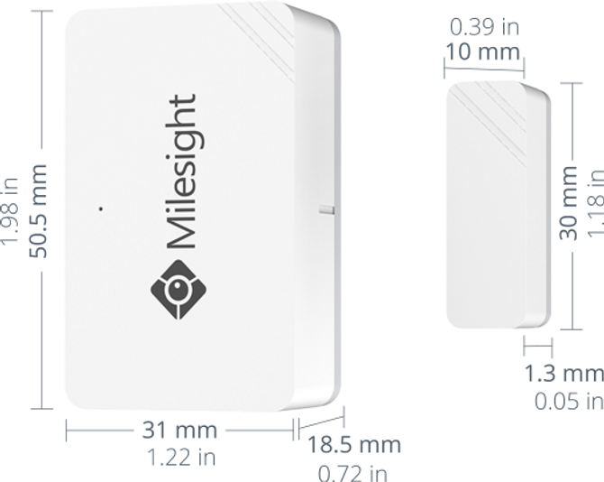 Milesight WS301 LoRaWAN Magnetic Contact Switch