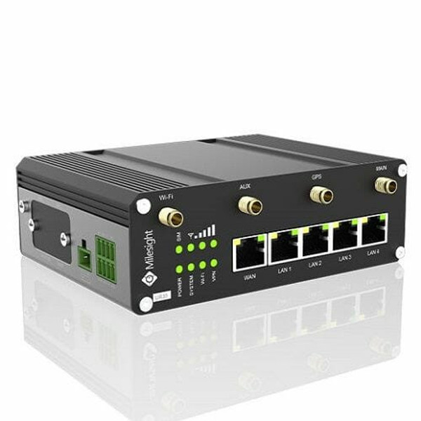 Milesight UR35-L00AU-W-S Router with Voice 5xRJ45, WiFi, RS232, I/O, FXS