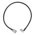 L195 Patch Cable, N Female to QMA Male Right Angle, 40cm