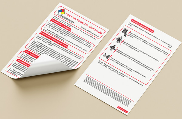 How false alarm affect battery life   (pdf file)