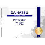 Genuine Daihatsu Rear Seat Back Board Lh - Multiple Part Numbers [Set 71882]