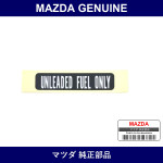 Genuine Mazda Label Unready Fuel - Part No. UB39-69-C61 (UB3969C61)