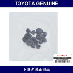 Genuine Toyota Rear Brake Plug Set - Part No. 04949-25040 (0494925040)