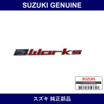 Genuine Suzuki Emblem Works - Part No. 77831-82G60-EJ4 (7783182G60EJ4)
