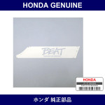 Genuine Honda Sticker - Part No. 75784-SS1-013ZA (75784SS1013ZA)