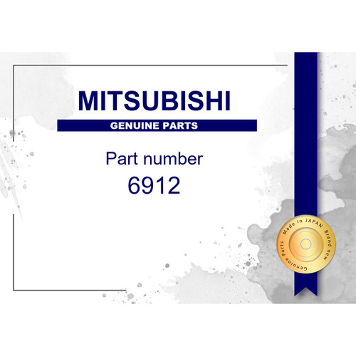 Genuine Mitsubishi Cushion Assembly Third Seat Lh - Multiple Part Numbers [Set 6912A]