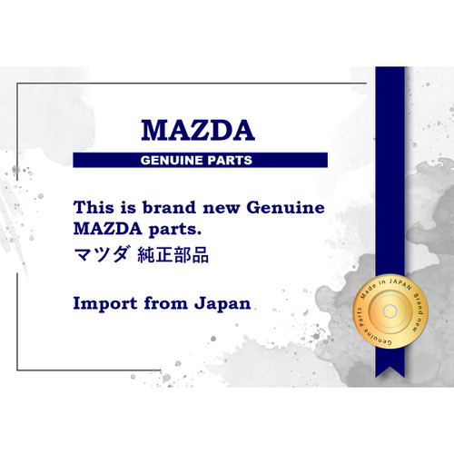 Genuine Mazda Ornament Rear Manufacturer Name - Part No. WC86-51-711 (WC8651711)