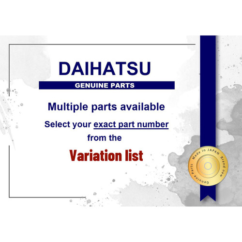 Genuine Daihatsu Thermostat Bracket - Multiple Part Numbers [Set C8972]