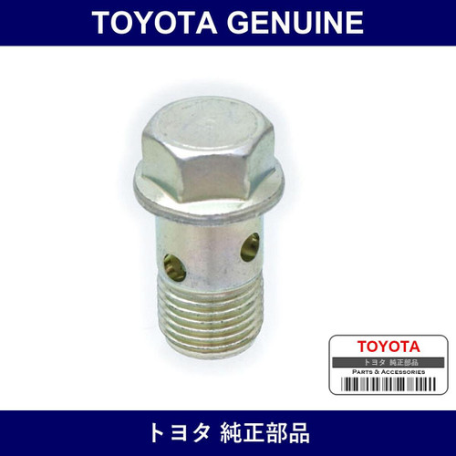 Genuine Toyota Pressure Feed Tube Union Bolt - Multiple Part Numbers [Set 90401]