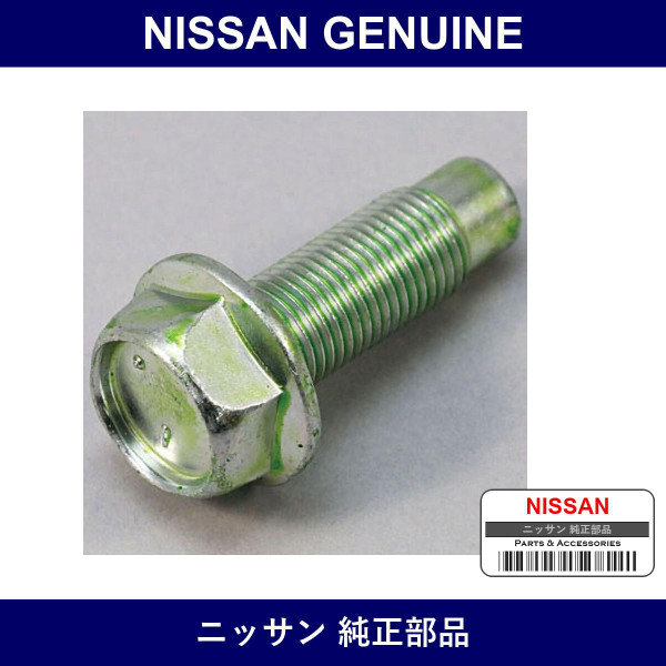 Genuine Nissan Bolt - Multiple Part Numbers [Set 01125-B]