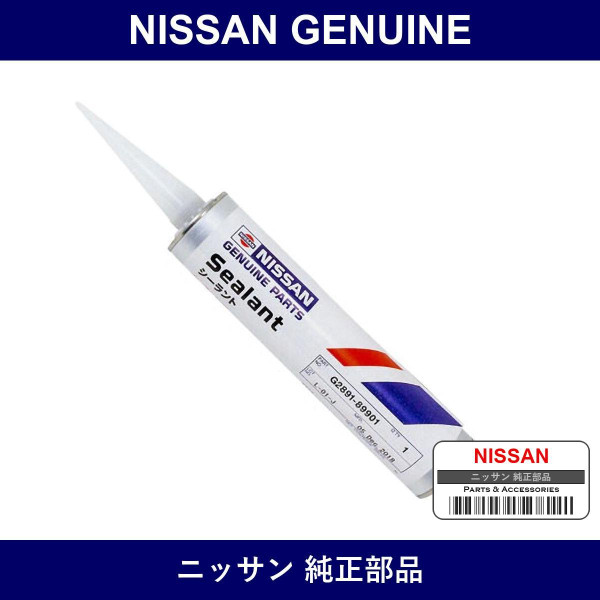 Genuine Nissan F Window Molding - Part No. G2891-89925 (G289189925)