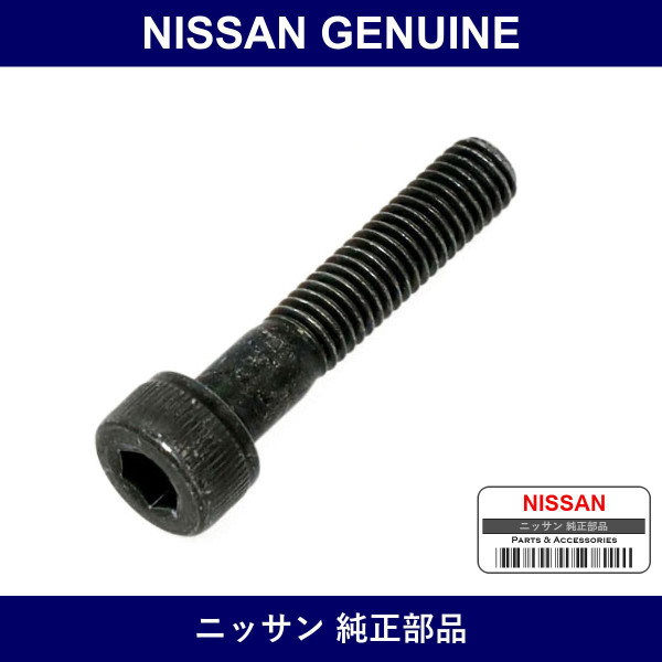 Genuine Nissan Bolt Rocker Cover - Part No. 01131-00201 (0113100201)