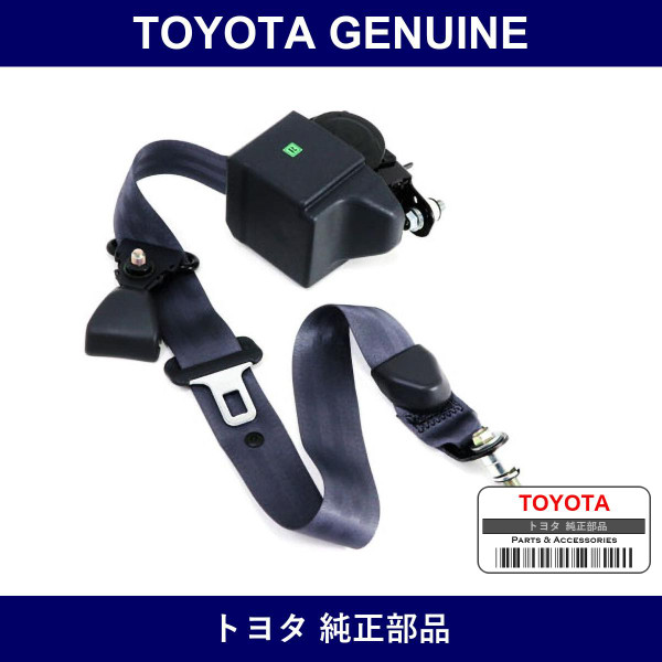 Genuine Toyota Rear Seat 3-Point Type Belt Assembly Out Rh - Multiple Part Numbers [Set 73360]
