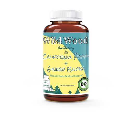 California Poppy + Ginkgo Synergism Capsules - *Mood Support