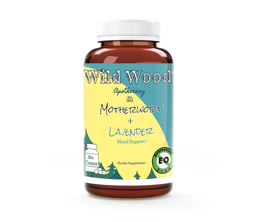 Motherwort + Lavender Synergism Capsules - *Stress Support