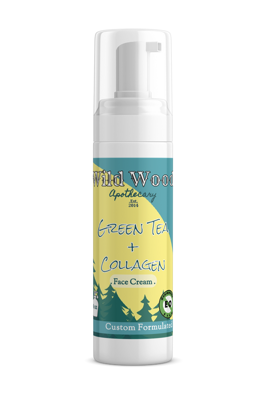 Green Tea + Collagen Face Cream 4 oz Green Tea + Collagen Face Cream 4 oz