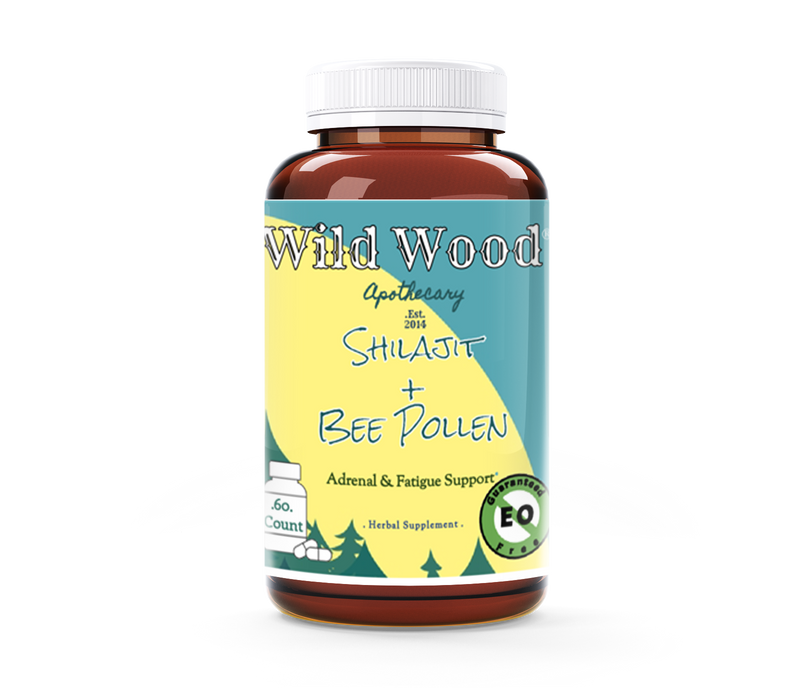 Shilajit + Bee Pollen Synergism Capsules - *Fatigue Support