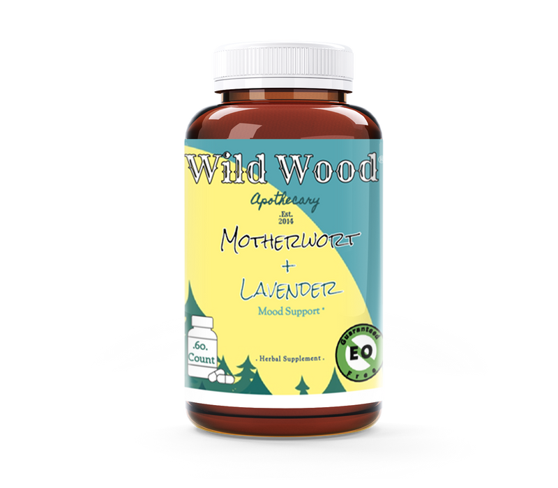 Motherwort + Lavender Synergism Capsules - *Stress Support Motherwort + Lavender Synergism Capsules - *Stress Support