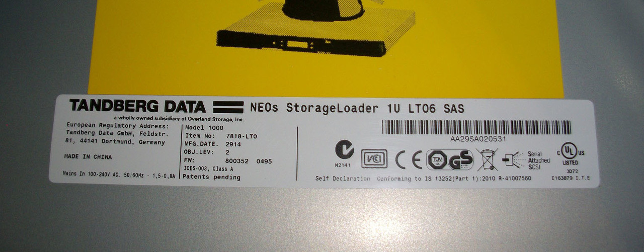 Tandberg 7818-LTO