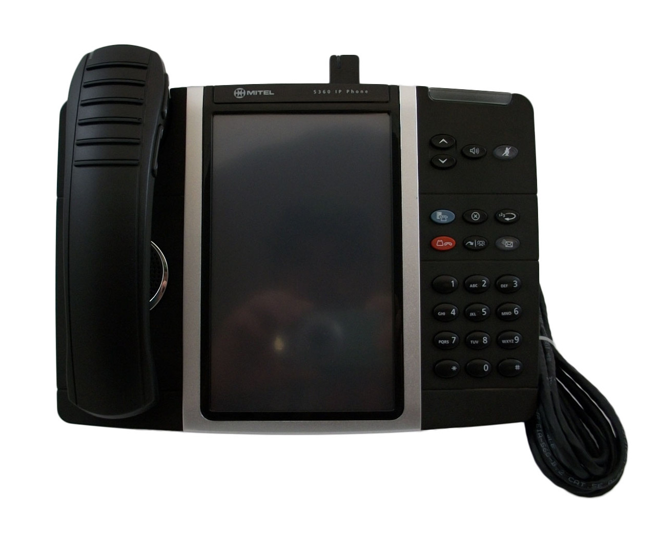 MITEL 5360 IP Phone 50005991 w/ Cordless Handset & Accessories Module 50005711